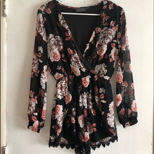 Floral romper